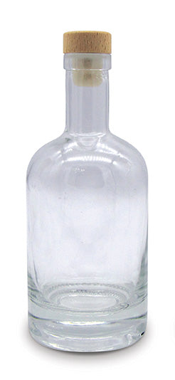 Glass Decanter - Wood Cap - Whiskey Bottle - Case of 50