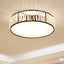 Elizabeth Crystal Drum Fixture - Modern Elegance for Bedrooms