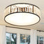 Elizabeth Crystal Drum Fixture - Modern Elegance for Bedrooms