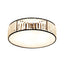 Elizabeth Crystal Drum Fixture - Modern Elegance for Bedrooms
