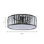 Elizabeth Crystal Drum Fixture - Modern Elegance for Bedrooms
