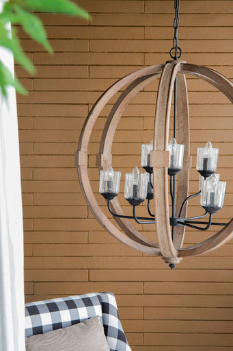 Chandelier Hanging Light Fixture With Adjustable Chain for Kitchen