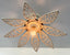 IVORY Natural FLORAL Ceiling Light Fixture