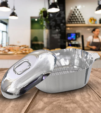 Oval Dutch Oven with Lid - 5 Quart (11 Inch)