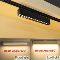 DecorBites™ LED Track Light 10/20W COB Adjustable Grille Spot Lamp Linear Fill Rail Lighting