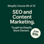 Shopify Course #5: SEO & Content Marketing for Shopify