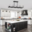 Chandelier Lights for Living Room with Modern Crystal Design & 10-Light Fixture