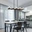 Chandelier Lights for Living Room with Modern Crystal Design & 10-Light Fixture