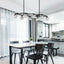 Crystal Chandelier for Dining Room with 8-Light for Modern Farmhouse Design
