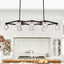 Crystal Chandelier for Dining Room with 8-Light for Modern Farmhouse Design
