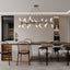 41'' Black & Golden Modern Chandelier Light Fixture