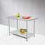 30 x 48 Inch Stainless Steel Table Commercial Kitchen Worktable