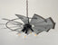 Farmhouse Windmill Chandelier Lighting Fixture 30"